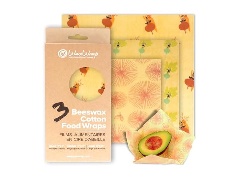 Organic Beeswax Food Wraps 36-Pack - Image 1