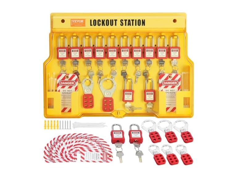 VEVOR Electrical Lockout Tagout Kit - Image 1