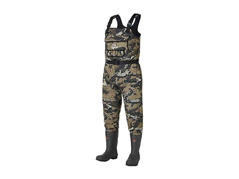 Bassdash Bare Camo Neoprene Chest Fishing Bootfoot - Image 1