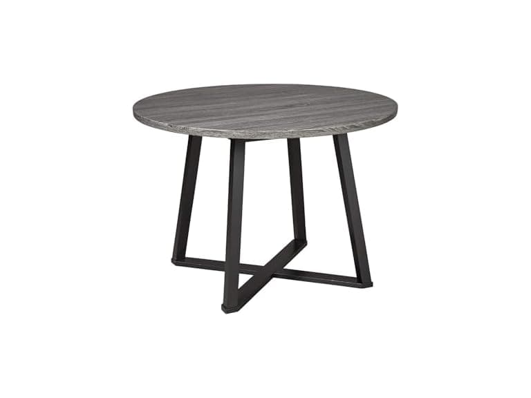 Ashley Centiar Round Dining Table, Gray - Image 1