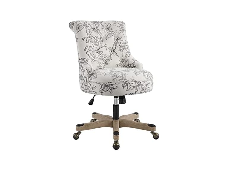Linon Home Décor Leslie Floral Office Chair - Image 1