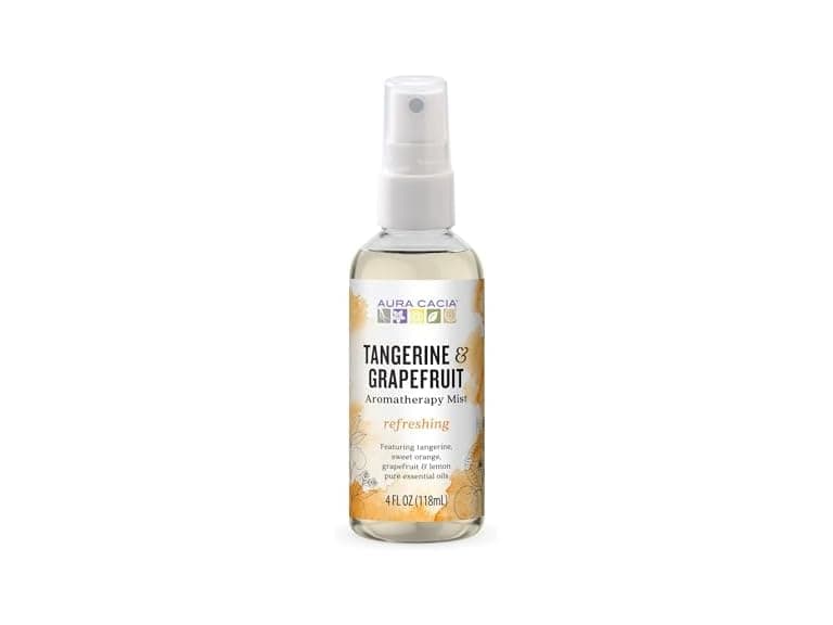 Aura Cacia Tangerine Grapefruit Mist 4oz - Image 1