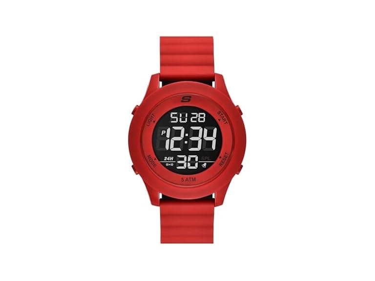 Skechers Men's Rosencrans Digital Red Watch - Image 1