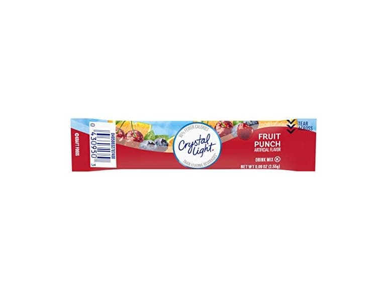 10PK Crystal Light Fruit Punch On-The-Go, 0.09 oz - Image 1