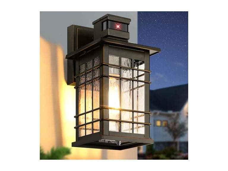 Kondras Motion Sensor Outdoor Wall Light - Image 1