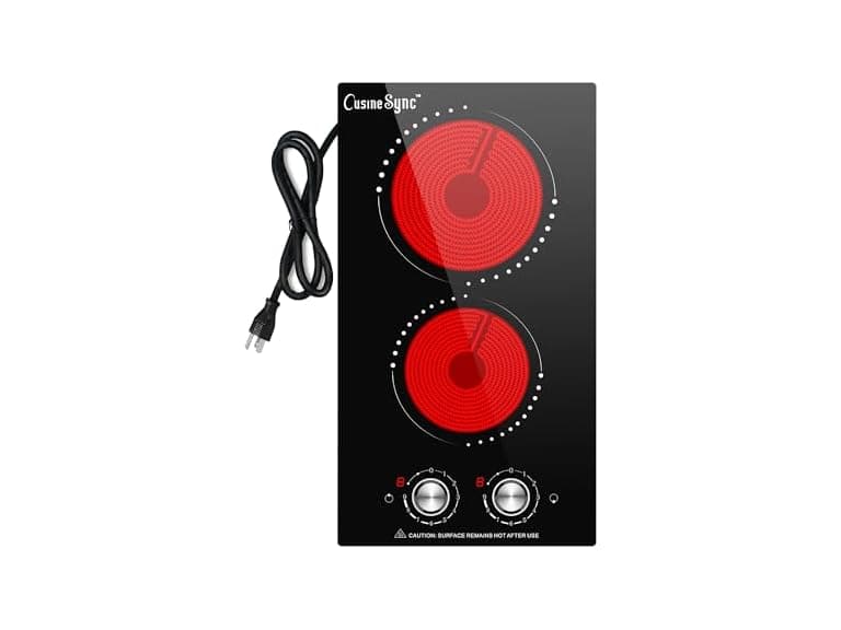 Portable Electric Cooktop (Knob Control) - Image 1