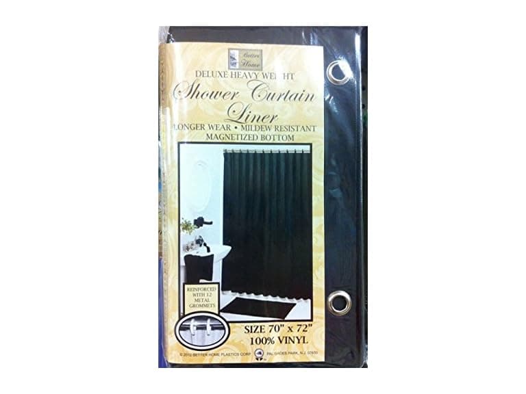 Better Home New Vinyl Shower Curtain Liner wi - Image 1