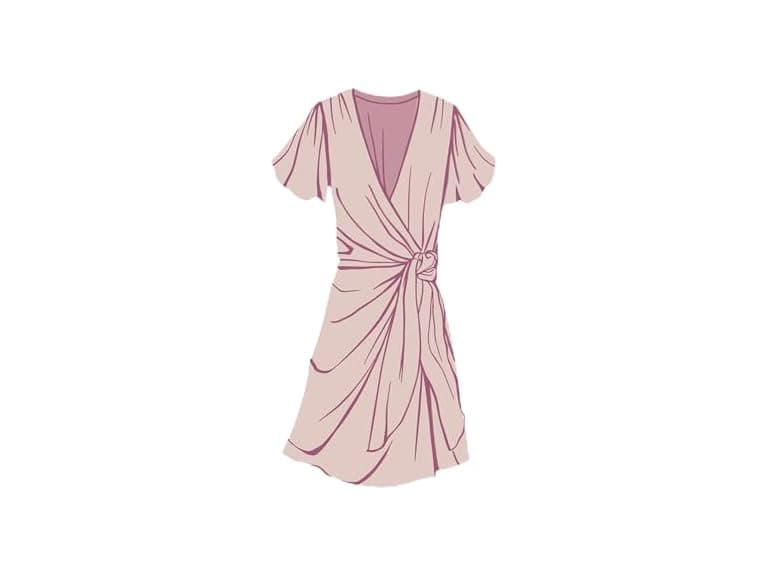 Merokeety Women (L) Balloon Sleeve High T Dress - Image 1