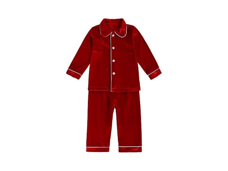 Mygbcpjs Men (3-4T) Velvet Pajamas Toddler Pants - Image 1