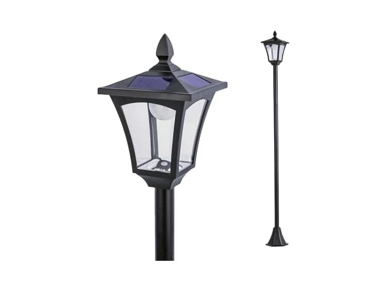Home Zone Security ELI1581V 68" Post Lamp Black - Image 1