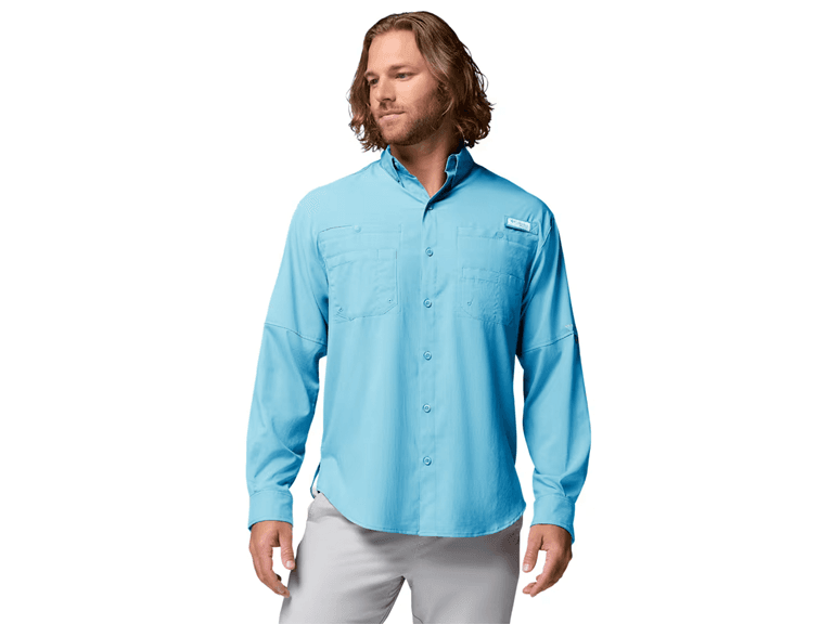 Columbia Men 6X Pfg Tamiami II Long Sleeve Shirt - Image 1