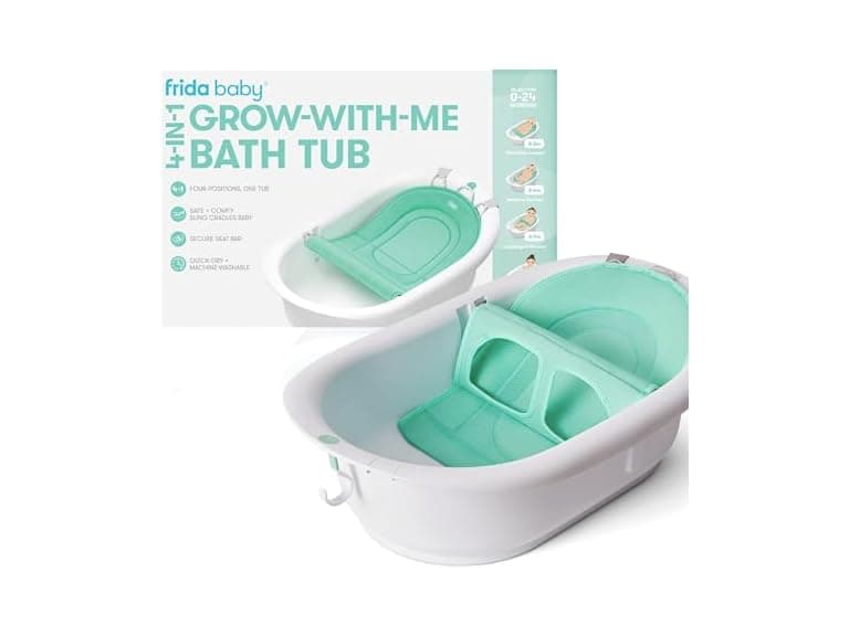 Frida Baby 4-in-1 Grow-with-Me Baby Bathtub - Image 1
