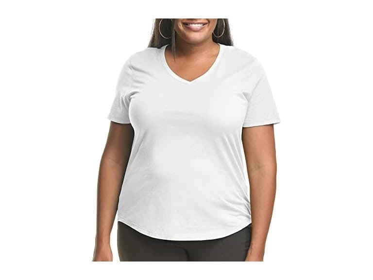 Hanes Women (20) Just My Cotton Jersey T-shirt - Image 1