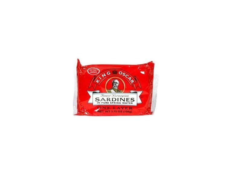 1CT King Oscar Sardines Spring Water - Image 1