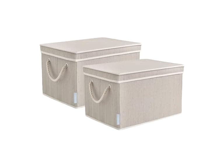 Sukkiri 2-Pack Foldable Storage Bins Clay - Image 1