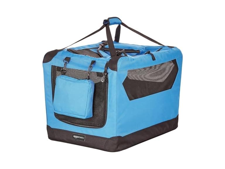 Amazon Basics Portable Soft Pet Dog Crate Carrier Kennel - Image 1