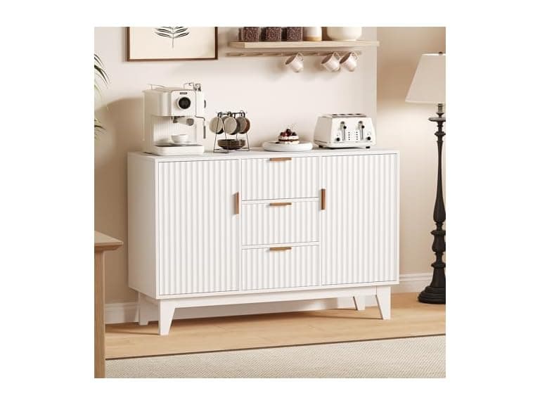 47.2 Fluted Buffet Cabinet - Image 1