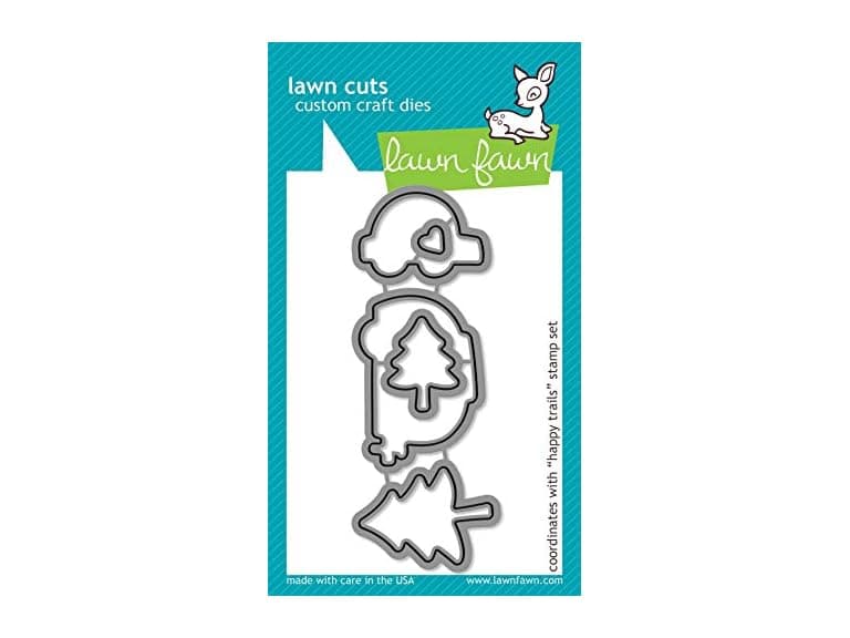 Lawn Fawn Dies Happy Trails (LF609) - Image 1