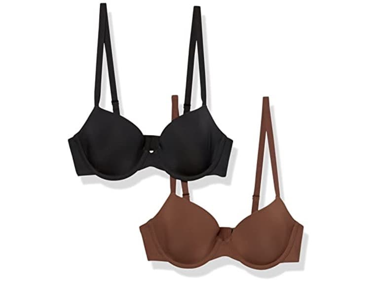 Amazon Essentials Women Microfibre Demi Cup Bra - Image 1