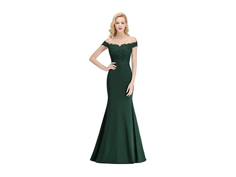 MisShow Women (8) Off Shoulder Appliques Formal - Image 1