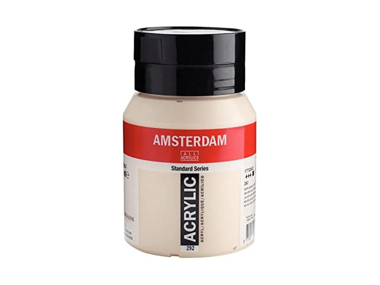Amsterdam Jar 500ml Naples Yellow Red - Image 1