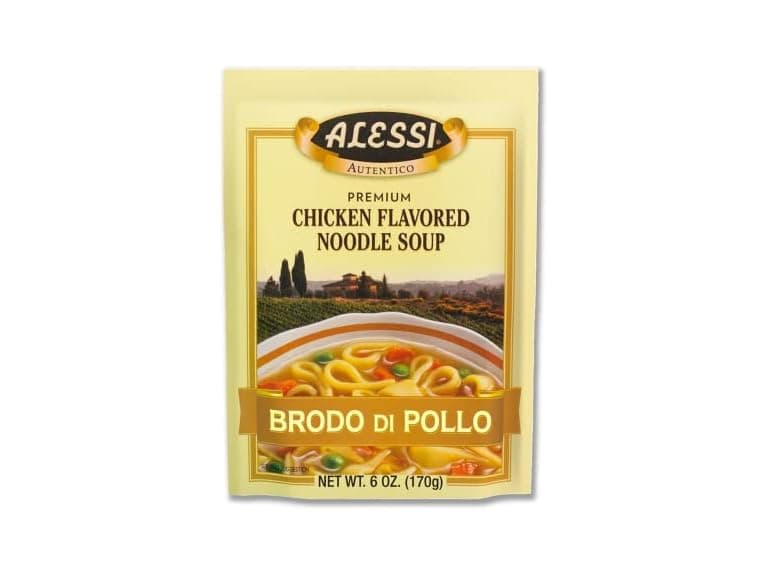 6PK Alessi Autentico Premium Soups, Traditional Flavors - Image 1