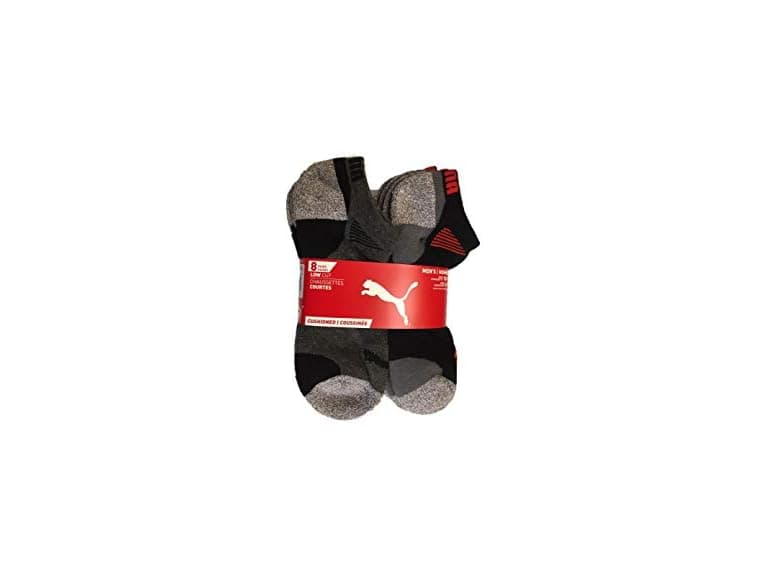 Puma Men's No show Sport Socks(8 Pair) - Image 1