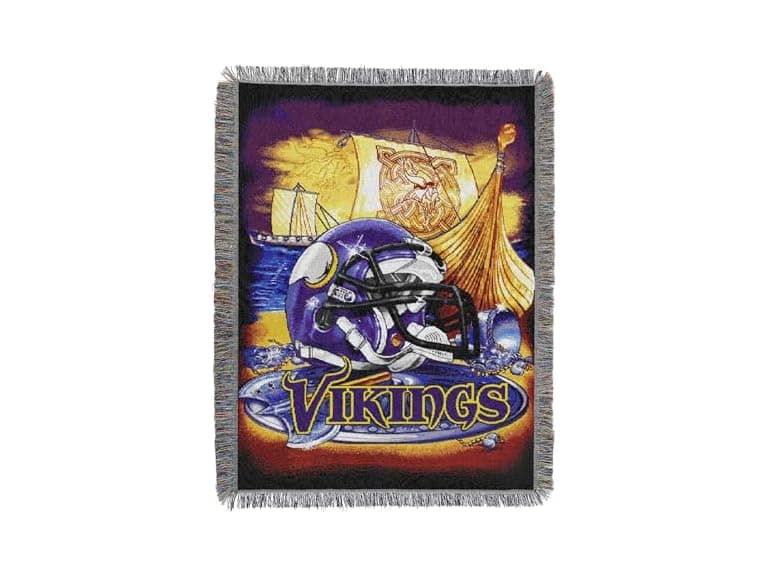MINNESOTA VIKINGS Woven Tapestry - Image 1