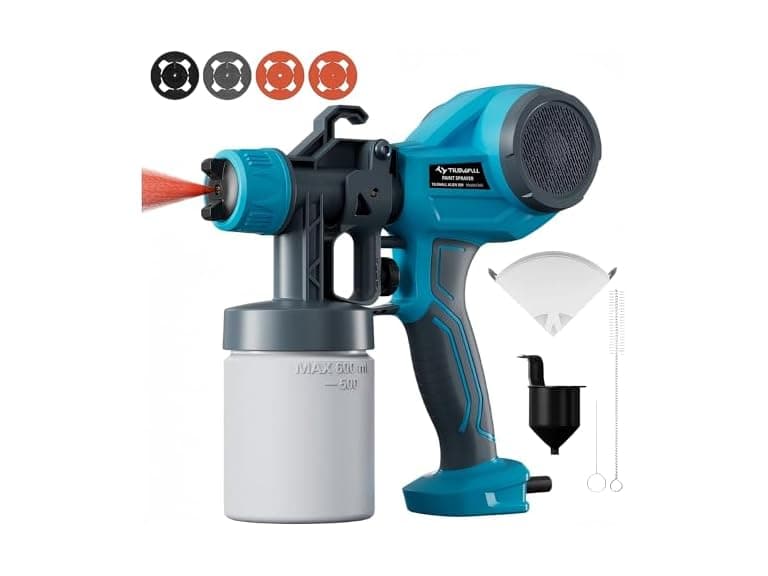 TILSWALL Alien500 HVLP Paint Sprayer Blue - Image 1