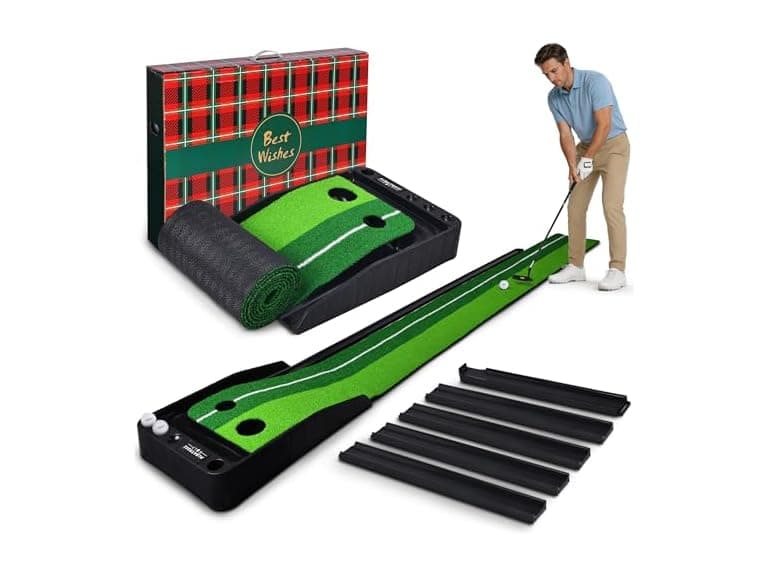 Automatic Ball Return Golf Putting Mat - Image 1