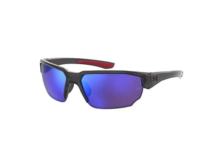 Under Armour Unisex Blitzing Sunglasses Grey Smoke - Image 1
