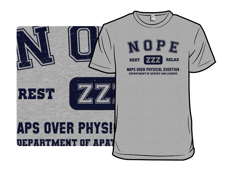 Naps Over Physical Exertion - Image 1