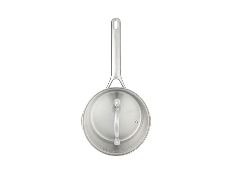 GoodCook Stainless Steel Sauce Pan with Strainer Lid - Image 1