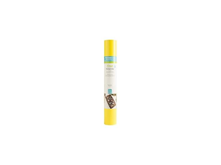 Cricut Vinyl, Light Yellow - Image 1