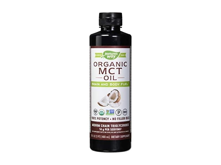 Natures Way Organic MCT Oil Keto and Paleo 16oz - Image 1