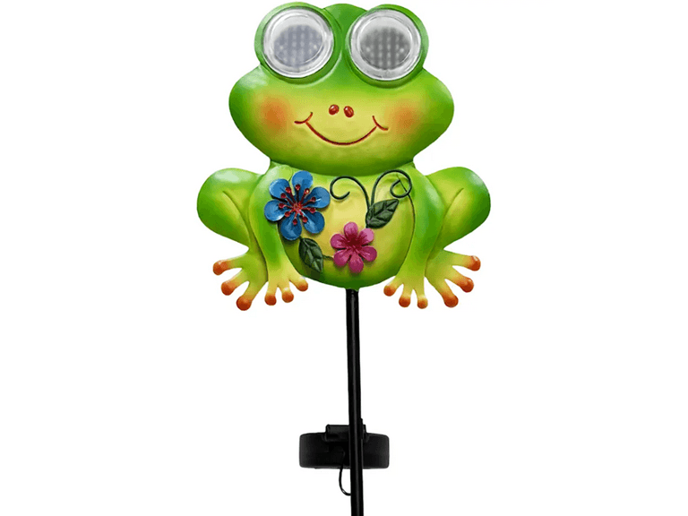 Santa's Workshop, Inc 38127 LED Frog Twinkle Eyes Green - Image 1