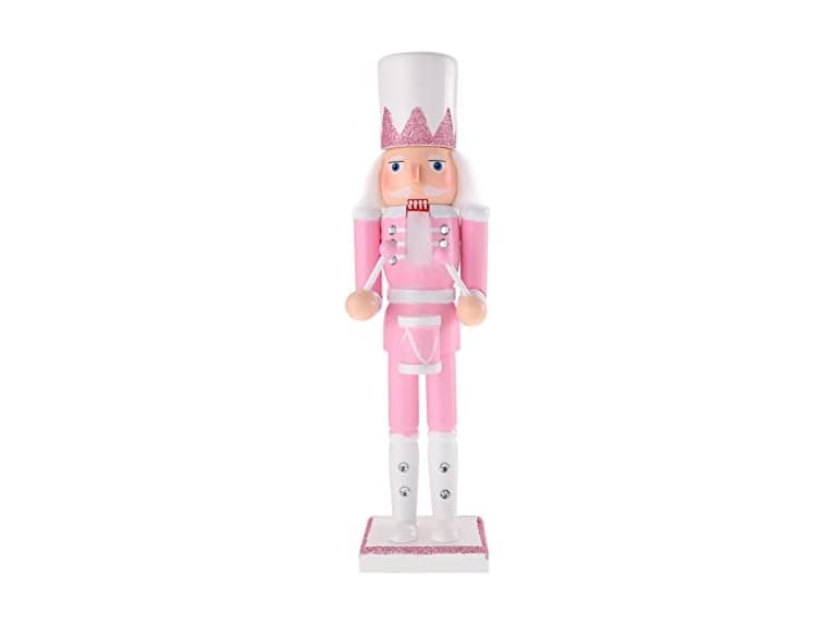 ABOOFAN Nutcracker Figurine Wooden Scottish Soldier Beat - Image 1