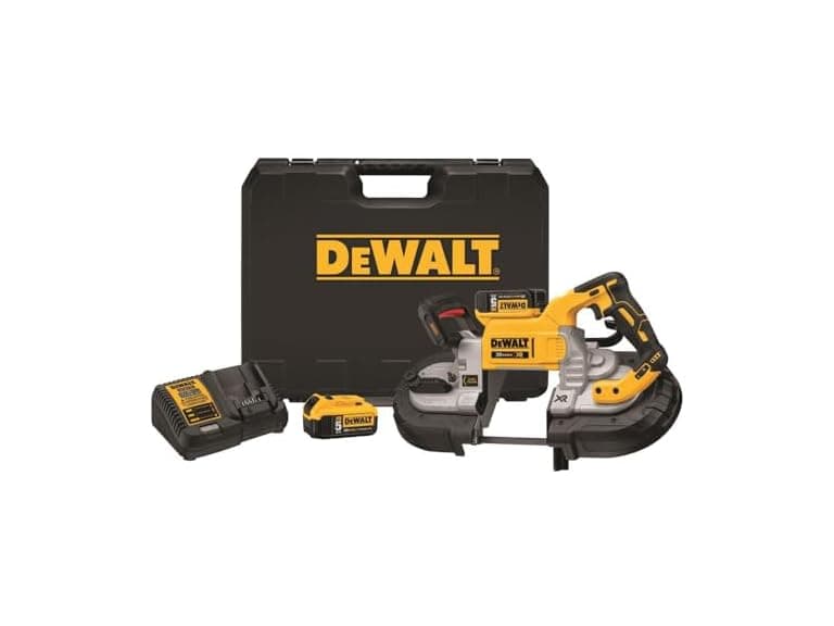 DEWALT DCS376P2 20V* MAX XR Band Saw Kit - Image 1