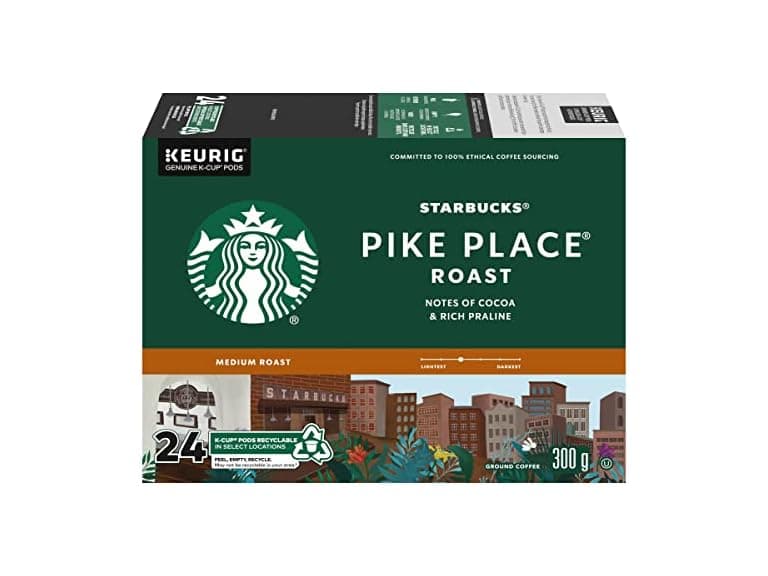 Starbucks Pike Place K-Cups, 24ct - Image 1