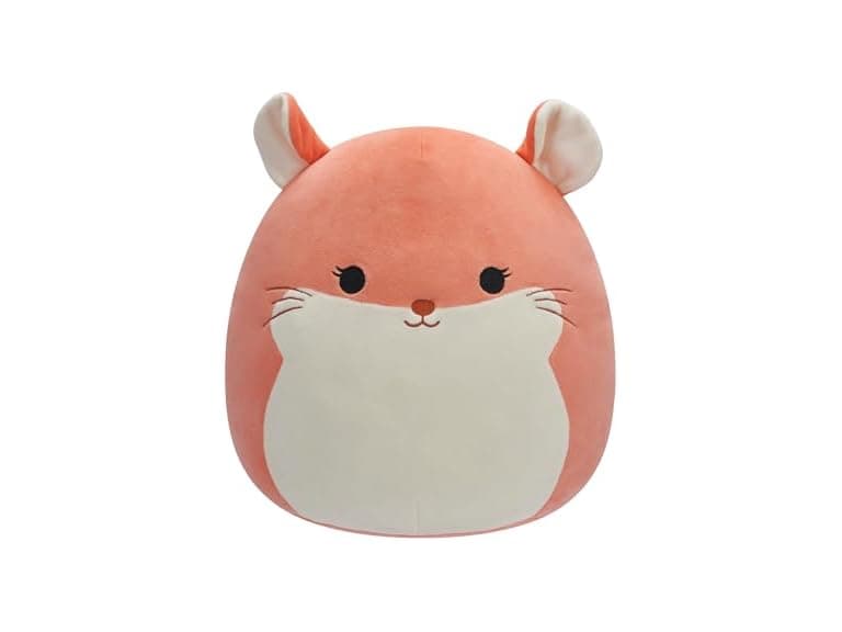Squishmallows Original 14" Erica Peach Chinchilla - Image 1