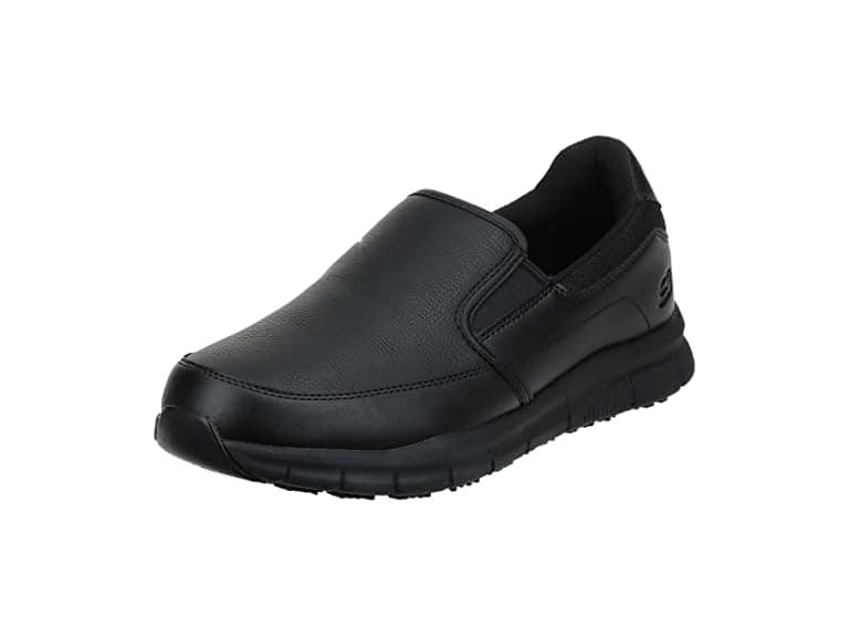 Skechers Men's Work Nampa- Black, 12W - Image 1