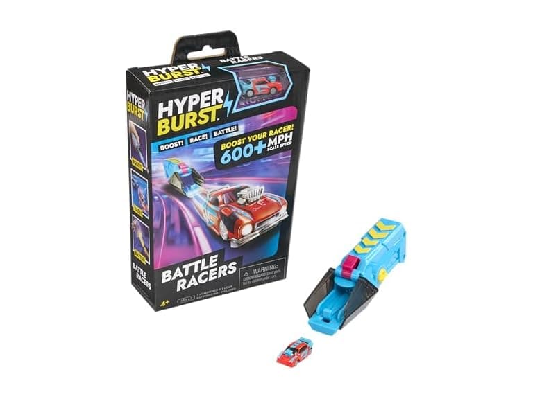 Hyper Burst Battle Racers Red Storm Car & Launcher - Image 1