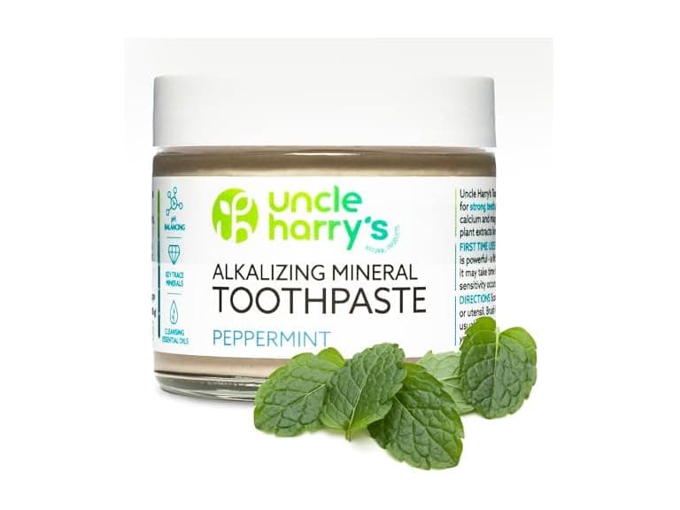 Uncle Harrys Peppermint Toothpaste - Image 1