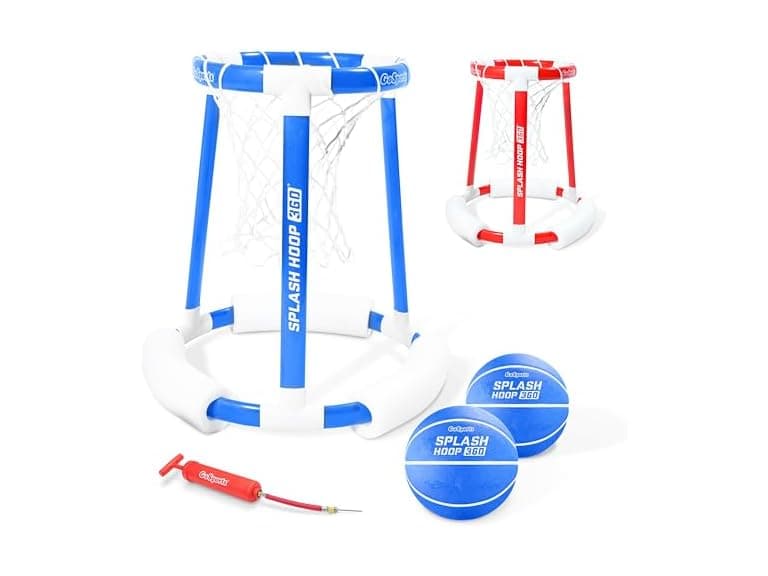 GoSports Splash Hoop 360 Floating Pool Basketball Game - Image 1
