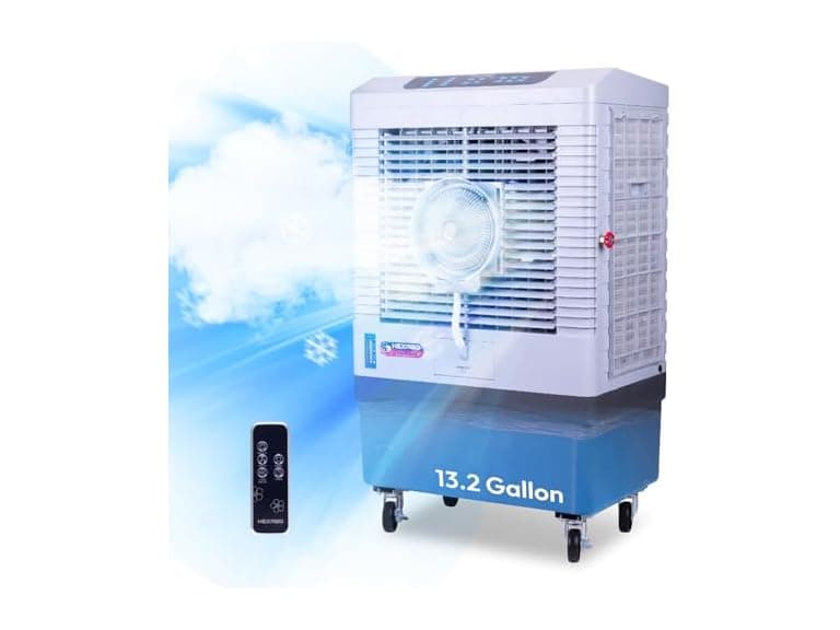 Hexago Swamp Cooler, 5000 CFM Evaporative Air Cooler - Image 1