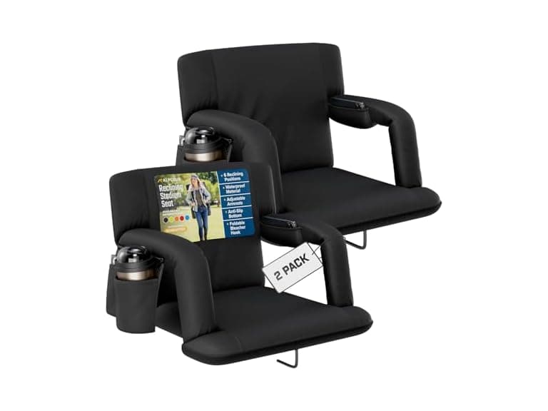 Alpcour Reclining Stadium Seat 2 Pack - Image 1