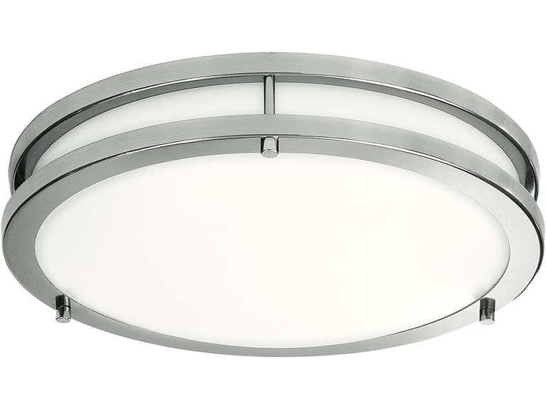 Light Blue USA LED Flush Mount Ceiling Light, 10 inch - Image 1