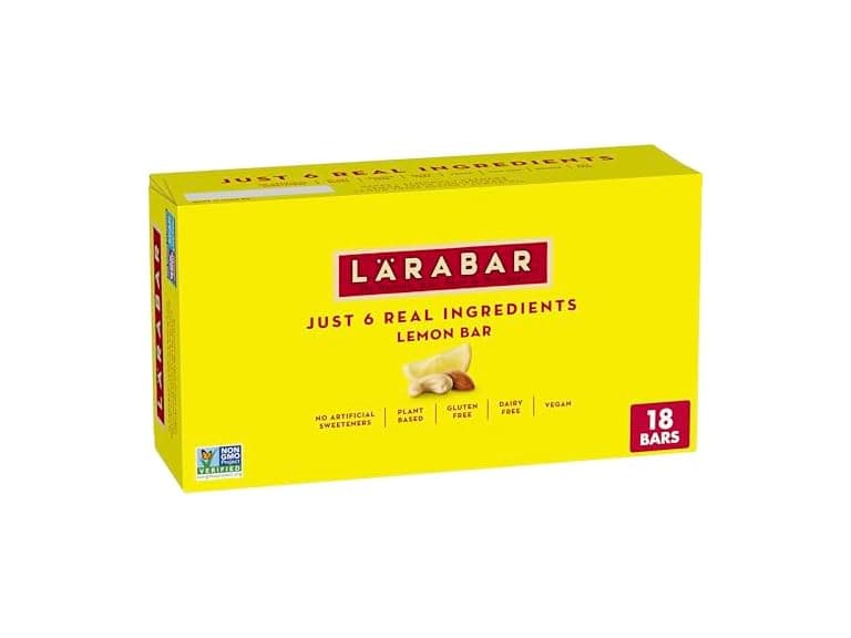 18CT Larabar Lemon Bar Fruit and Nut Bars 28.8 oz. - Image 1