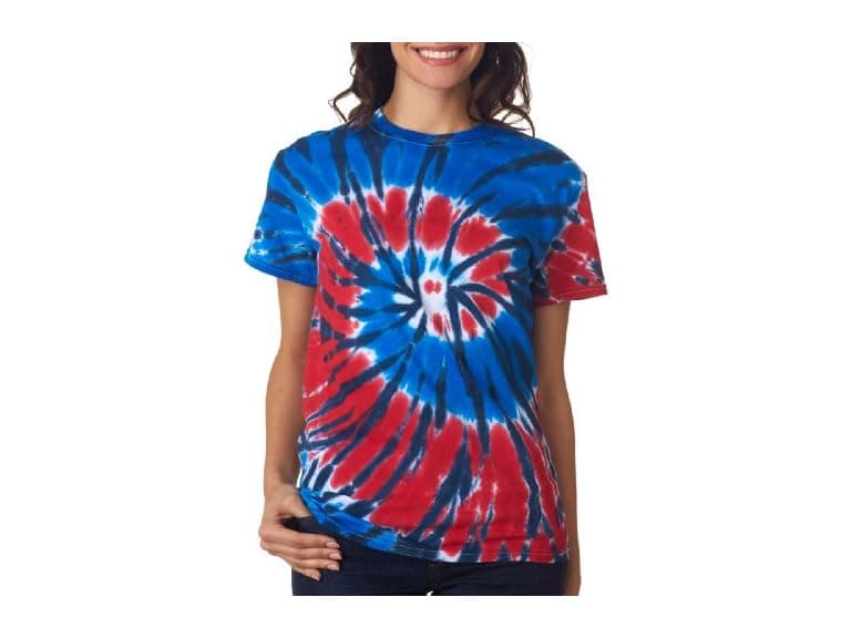 Tie-Dye Adult 100% Cotton T-Shirt - Image 1
