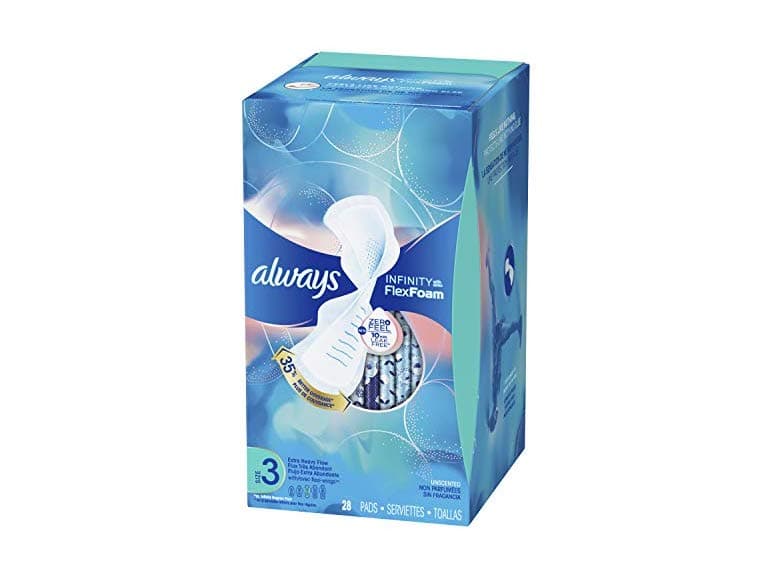 Always Infinity Feminine Pads for Women, Size 3 - Image 1